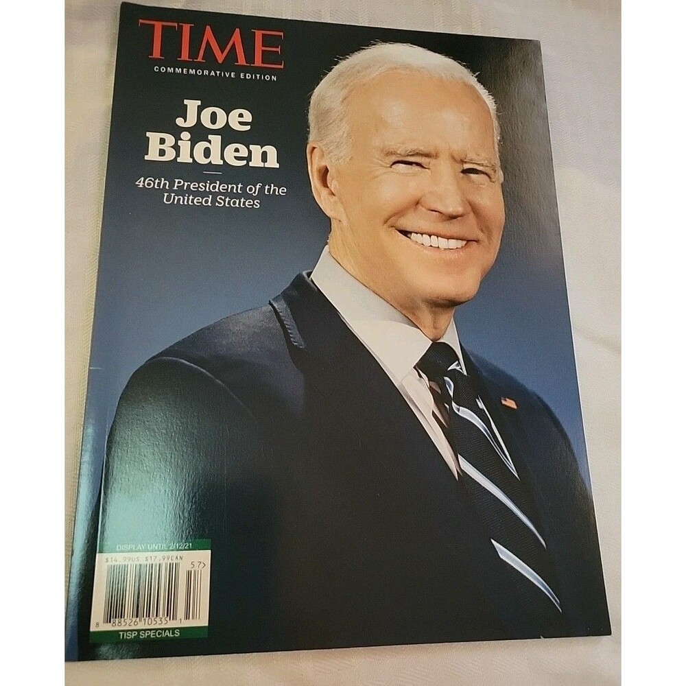 2021, Joe Biden 46th President Of The United States -Time Commemorative Edition